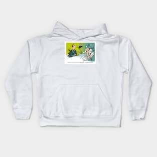 The chunks hurt. Kids Hoodie